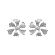 Earrings 5706 in Silver with Without pendant
