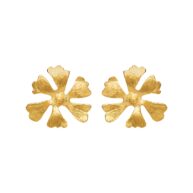 Earrings 5706 in Gold plated silver with Without pendant