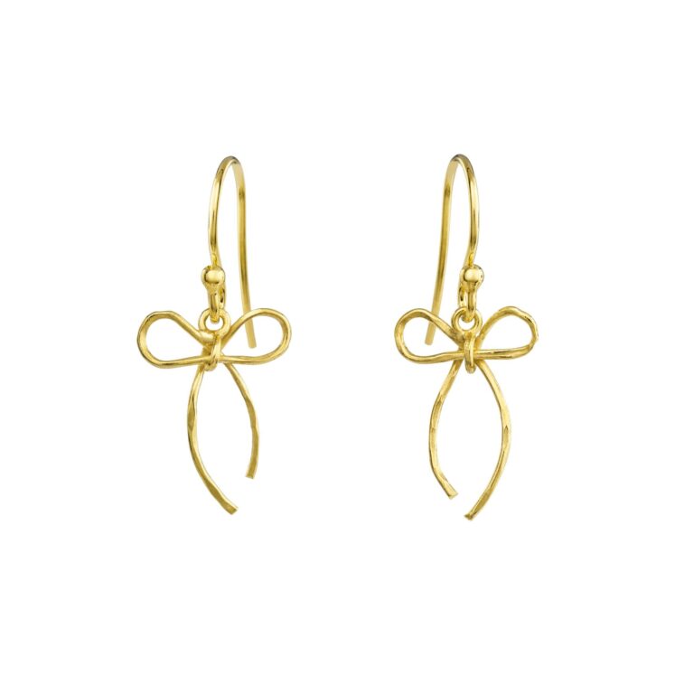 Jewellery gold plated silver earring, style number: 5708-2