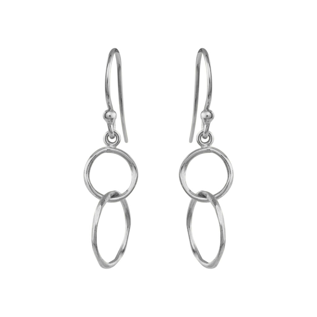 Jewellery silver earring, style number: 5712-1-12