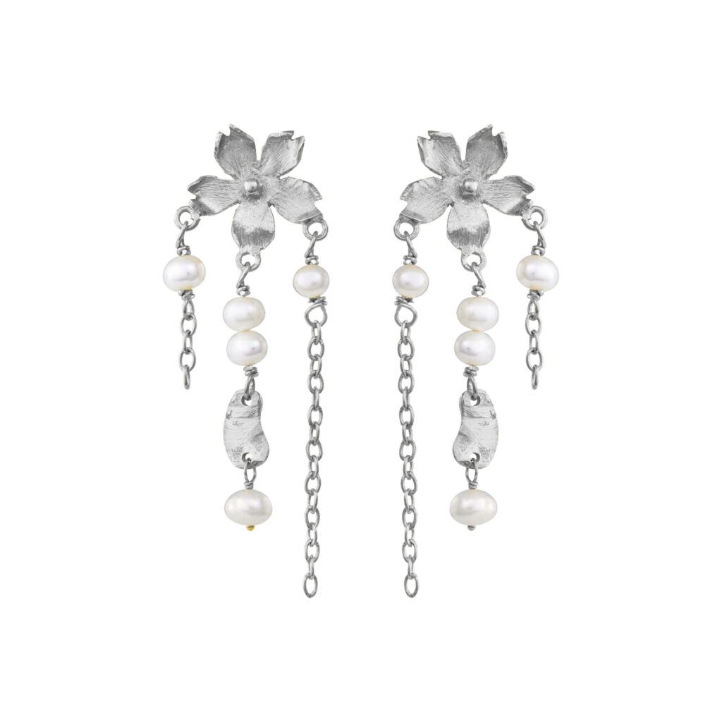 Jewellery silver earring, style number: 5716-1-900