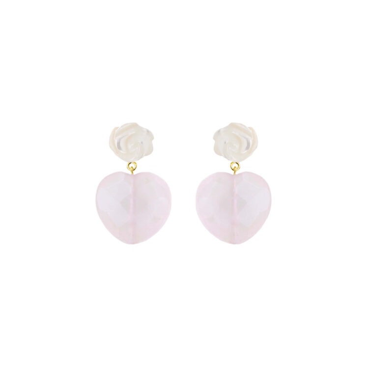 Jewellery gold plated silver earring, style number: 5723-2-106