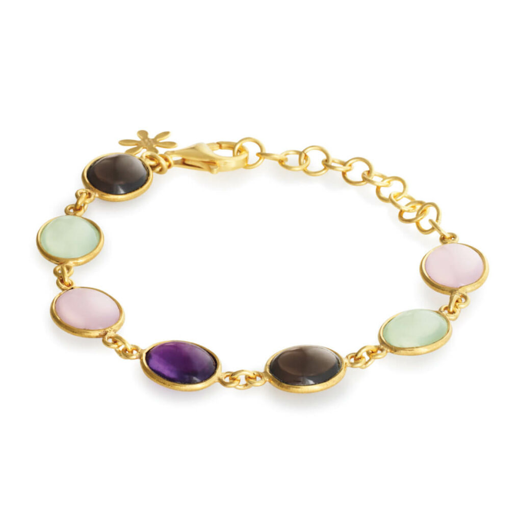 Jewellery gold plated silver bracelet, style number: 982-2-501