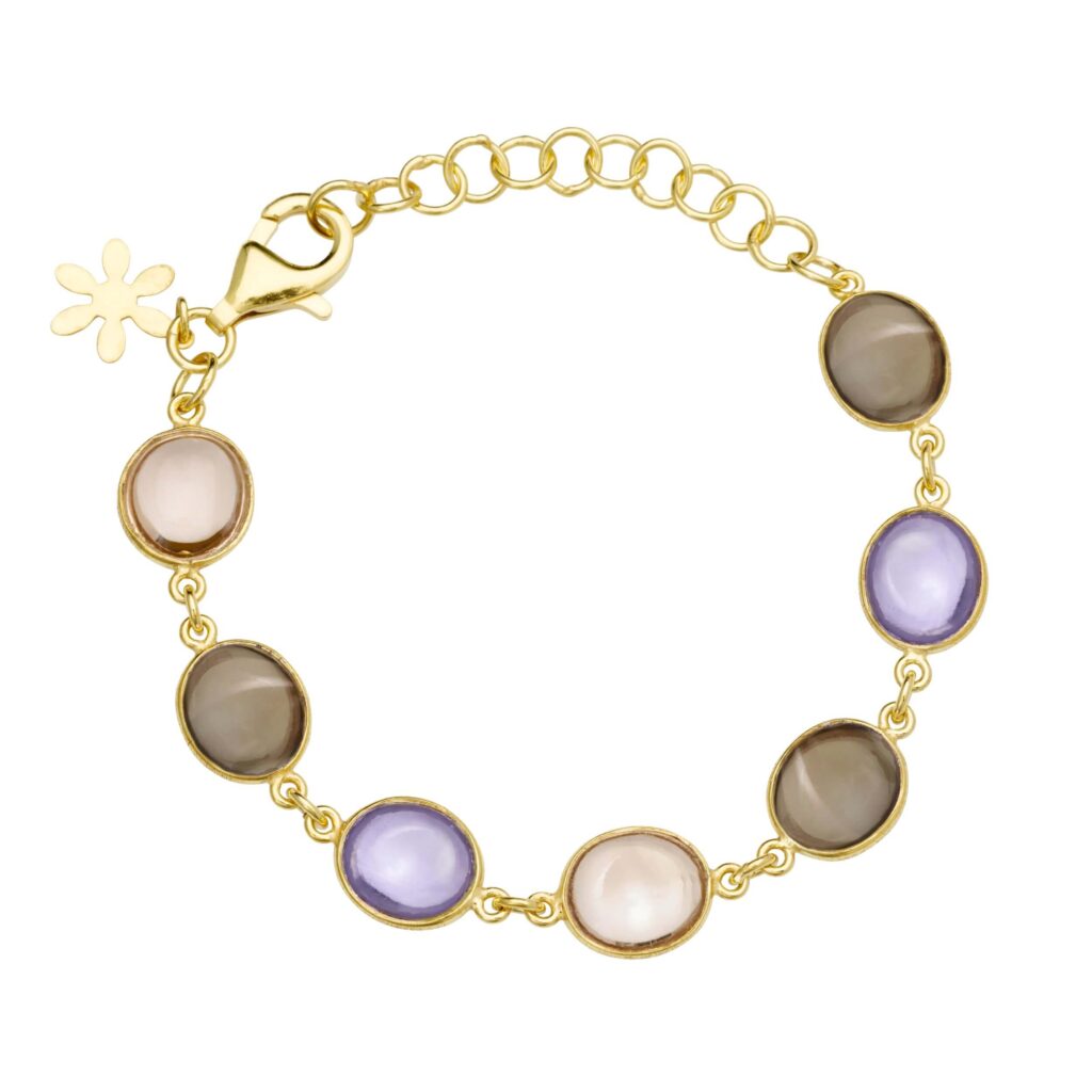 Jewellery gold plated silver bracelet, style number: 982-2-614